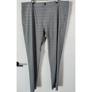 Vuori Aim Pants Men 38x32 Gray V431 Performance Golf Travel Casual Zip Pocket